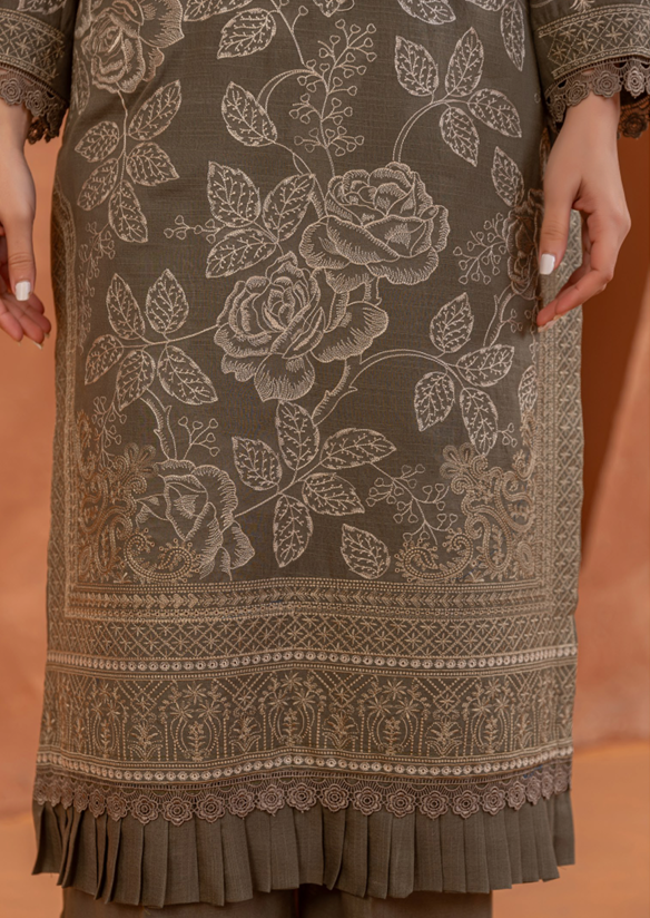 Fantak Suffuse Design 05 Embroidered Shirt and Dupatta