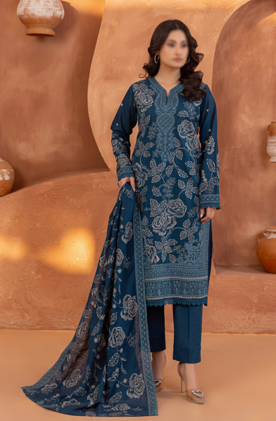 Fantak Suffuse Design 06 Embroidered Shirt and Dupatta