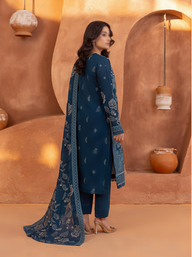 Fantak Suffuse Design 06 Embroidered Shirt and Dupatta