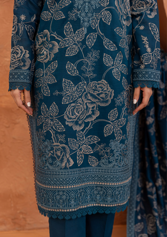 Fantak Suffuse Design 06 Embroidered Shirt and Dupatta
