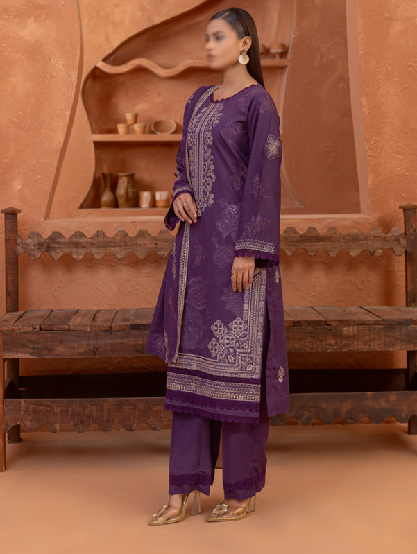 Fantak Suffuse Design 04 Embroidered Shirt and Dupatta