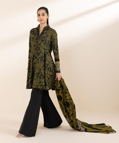 SAPHIRE 3 PIECE -PRINTED KHADDAR SUIT