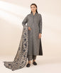 SAPPHIRE 3 PIECE -PRINTED COTTON JACQUARD SUIT