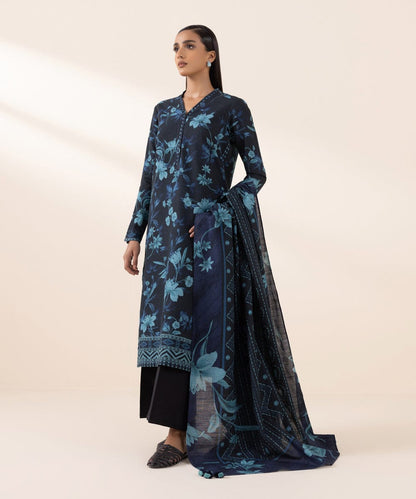 SAPPHIRE 3-PIECE KHADDAR SUIT