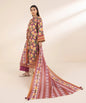 SAPPHIRE 3 PIECE -EMBROIDERED COTTON SUIT