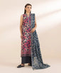 SAPPHIRE 3 PIECE -EMBROIDERED COTTON SUIT