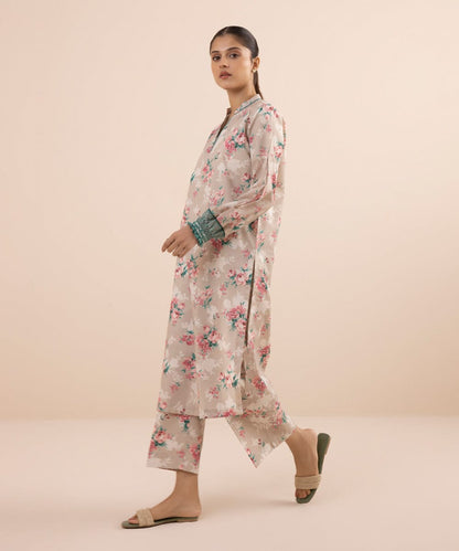 SAPPHIRE 2 PIECE -PRINTED LAWN SUIT