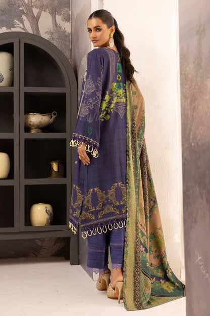 JOHRA EMBROIDERED PRINTED WINTER COLLECTION WITH PRINTED DIGITAL SHAWL
