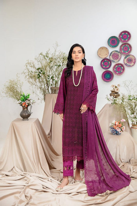 JOHRA EMBROIDERED WINTER COLLECTION WITH JACQUARD SHAWL