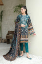 JOHRA EMBROIDERED PRINTED KHADDAR WITH PRINTED  KHADDAR SHAWL