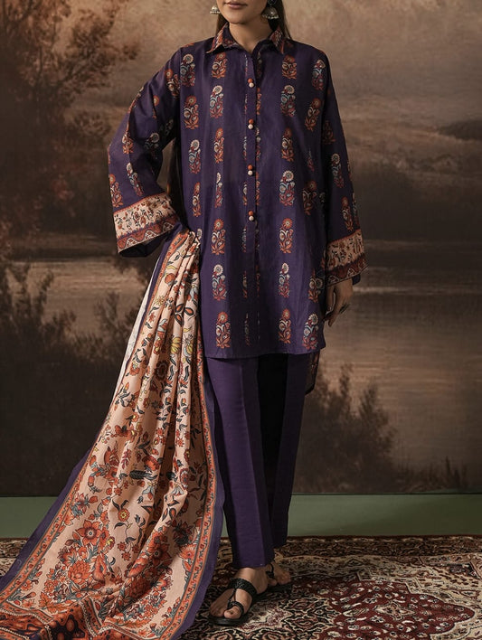 ZELLBURY KHADDAR 3PC