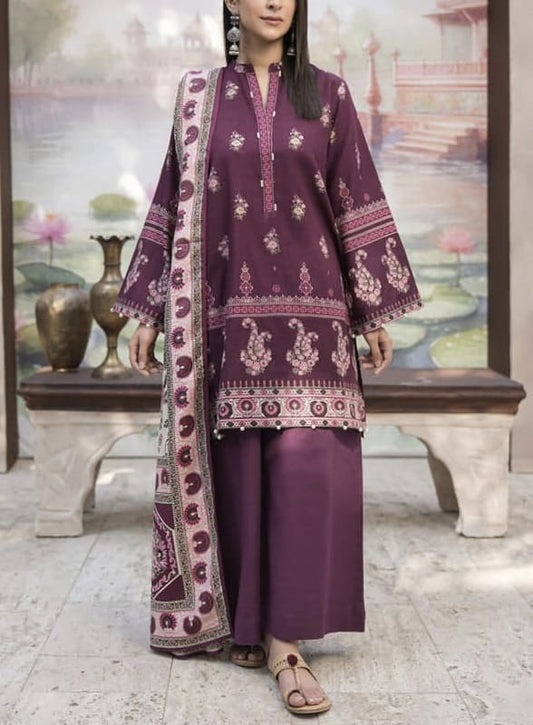ZELLBURY KHADDAR 3PC