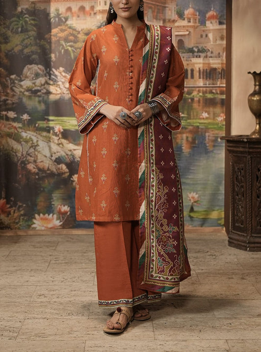 ZELLBURY KHADDAR 3PC