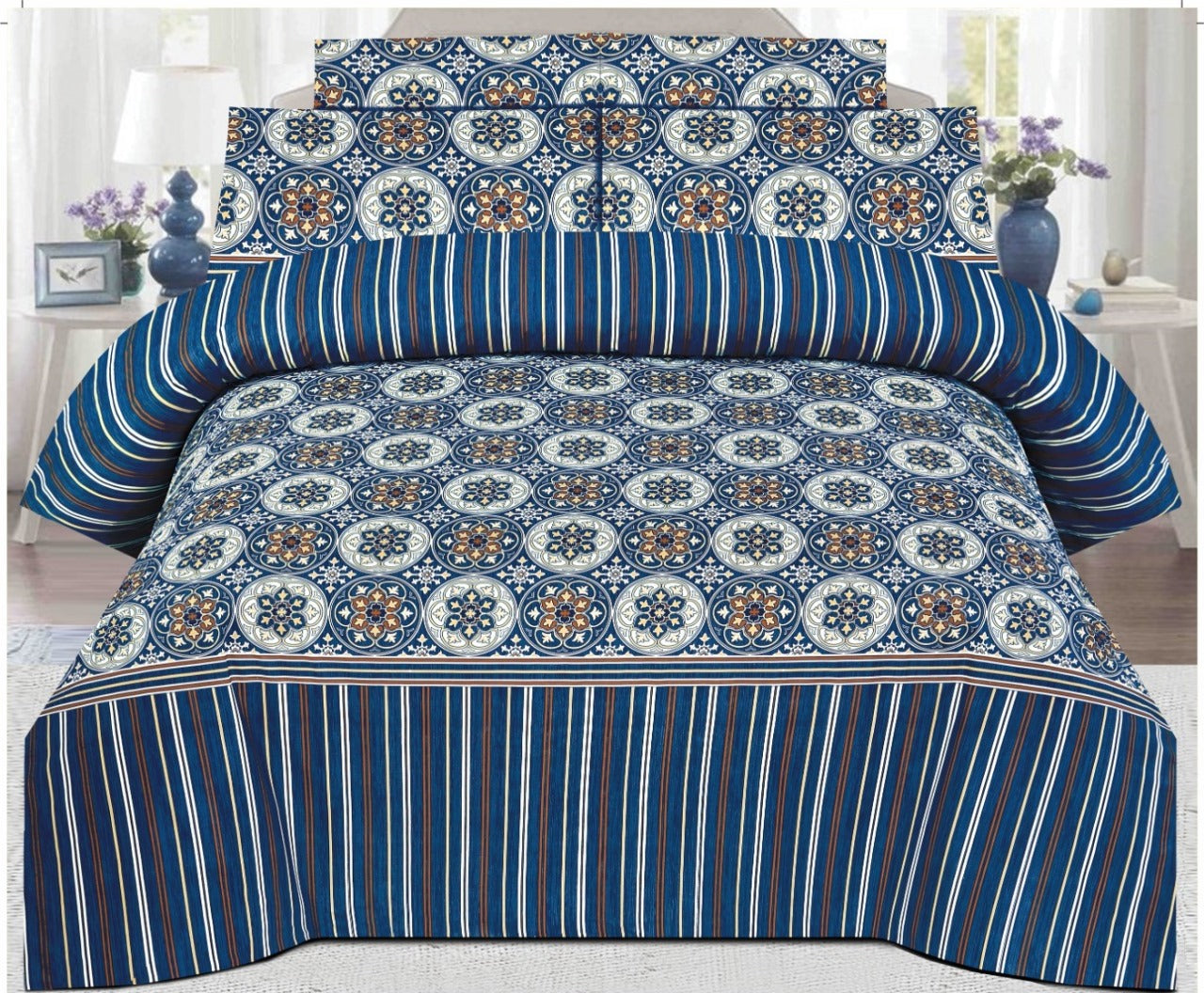 NISHAT KING SIZE BEDSHEET