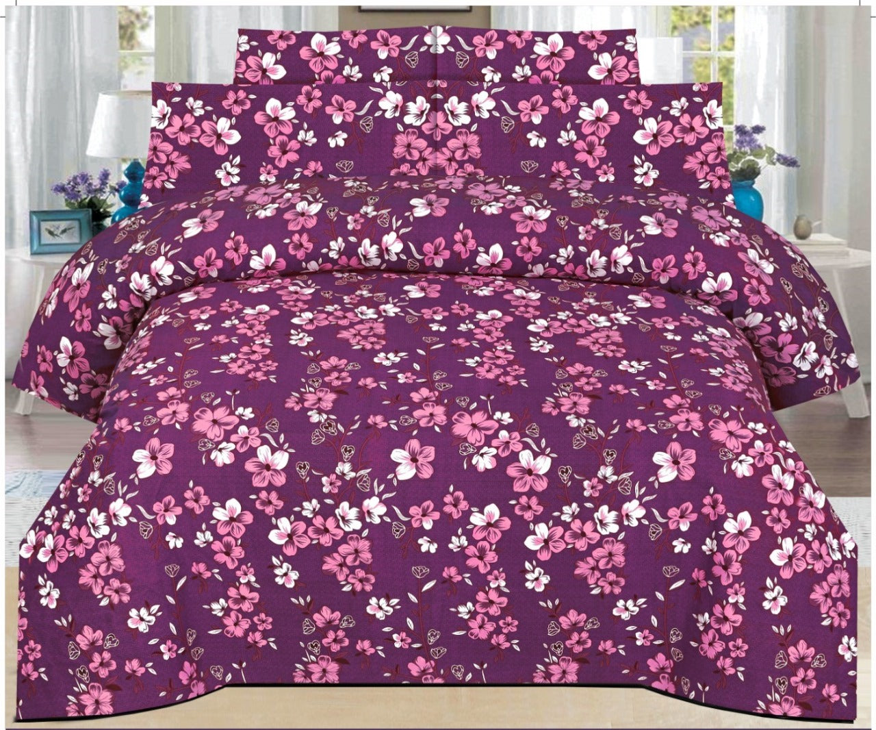 NISHAT KING SIZE BEDSHEET