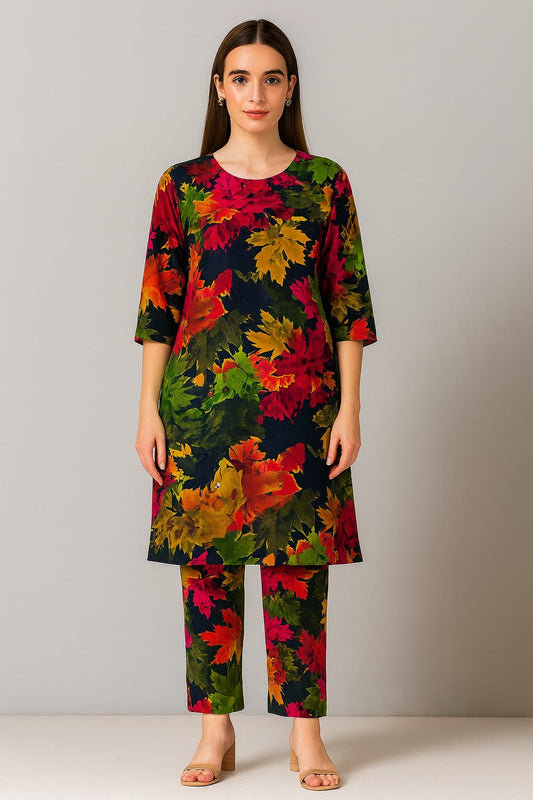 ETHINIC  SILK 2PC