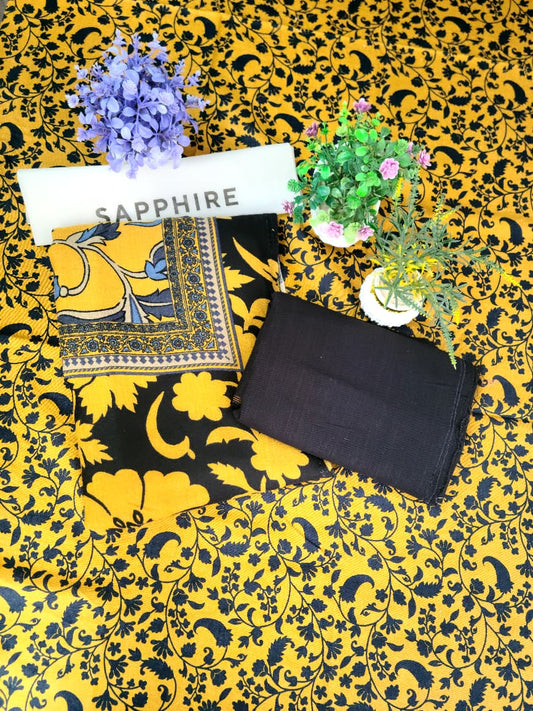SAPPHIRE PRINTED KHADDAR  3PC