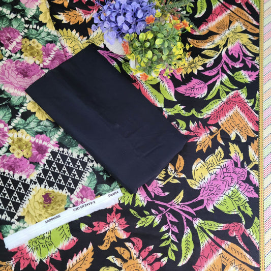 SAPPHIRE PRINTED KHADDAR 3PC