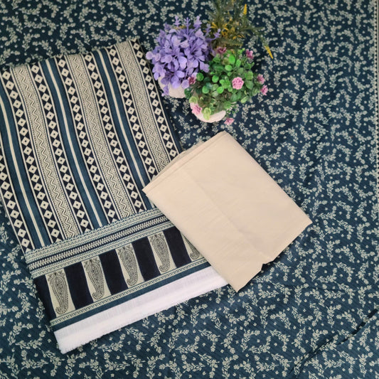 SAPPHIRE PRINTED KHADDAR 3PC