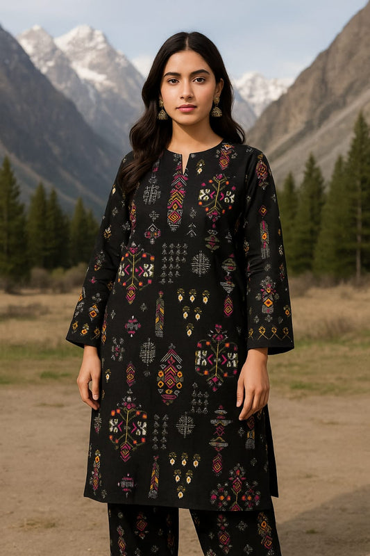 IMPORTED KHADDAR 2PC