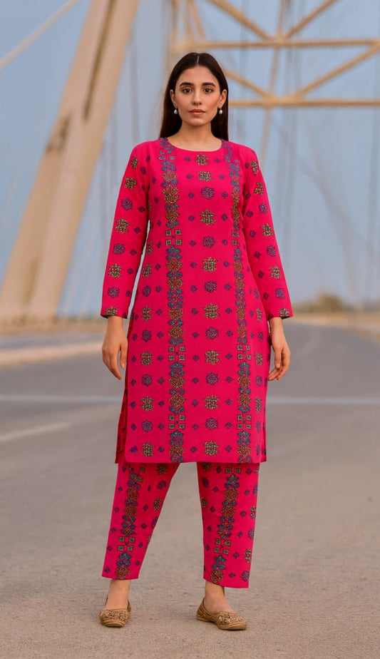 IMPORTED KHADDAR 2PC