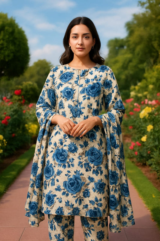 IMPORTED KHADDAR 2PC