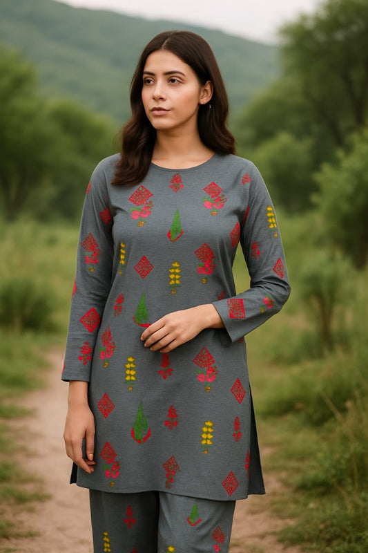 IMPORTED KHADDAR 2PC