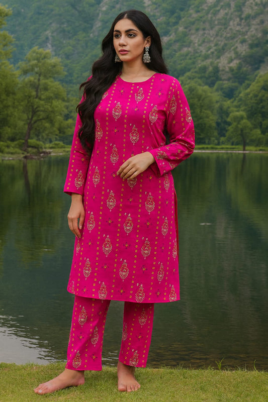 IMPORTED KHADDAR 2PC