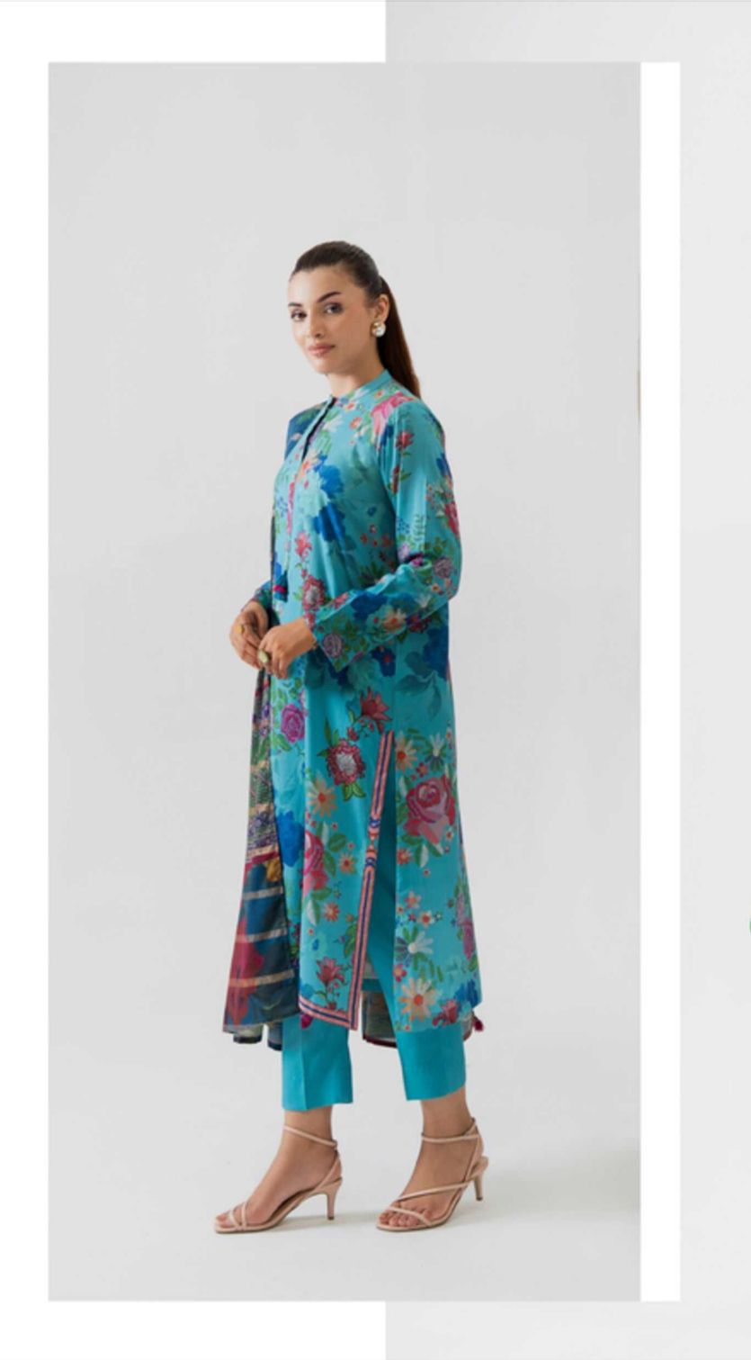 POPPIN BY GUL JEE PRINTED LINEN