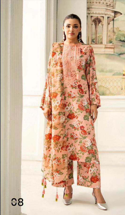 NOA BY GULL JEE EMBROIDERED LINEN