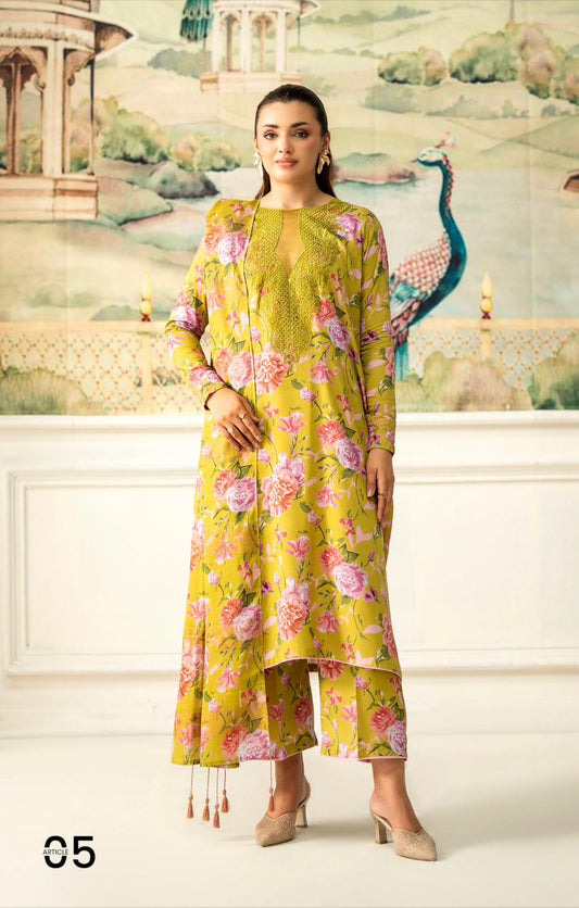 NOA BY GULL JEE EMBROIDERED LINEN