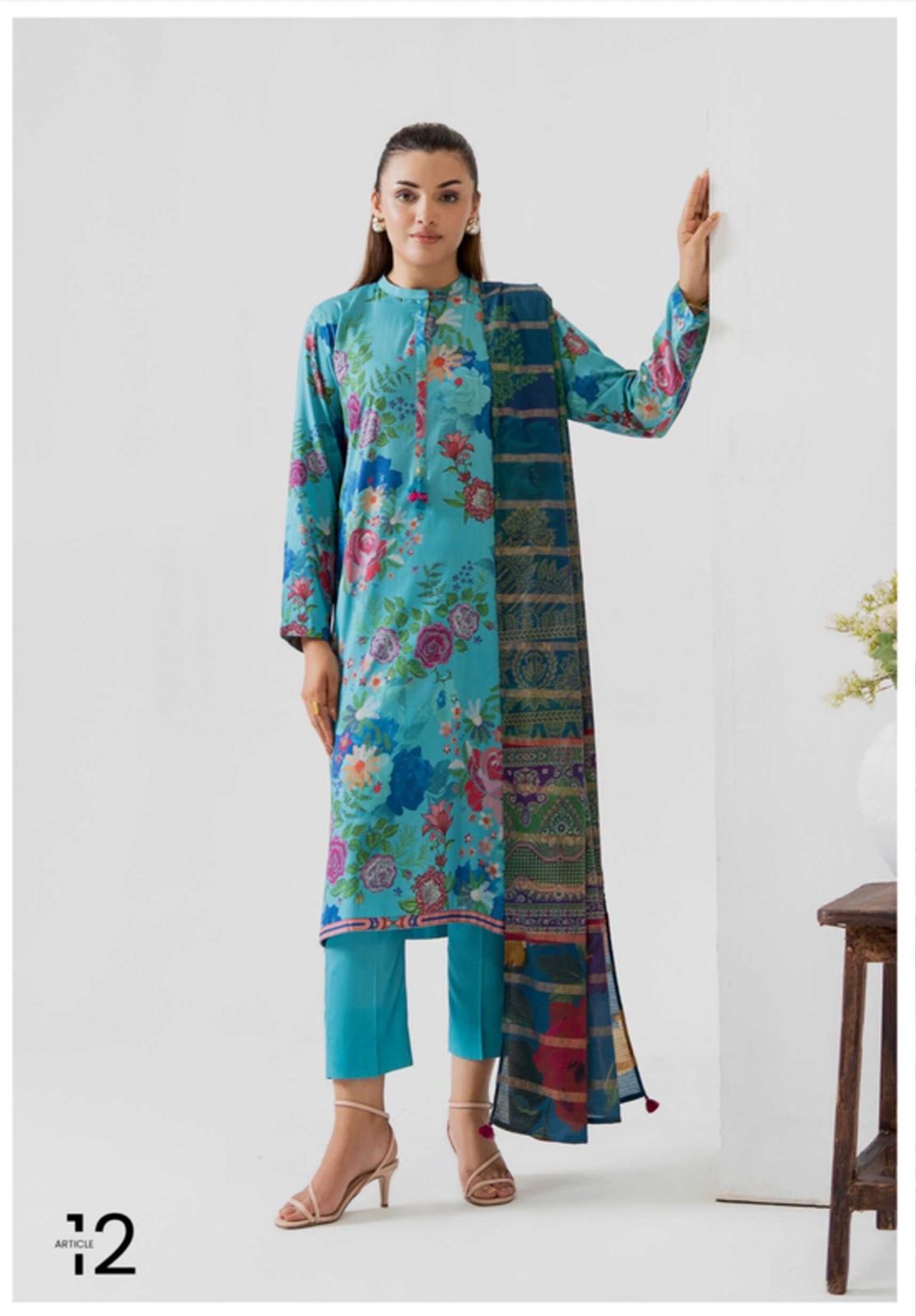 POPPIN BY GUL JEE PRINTED LINEN