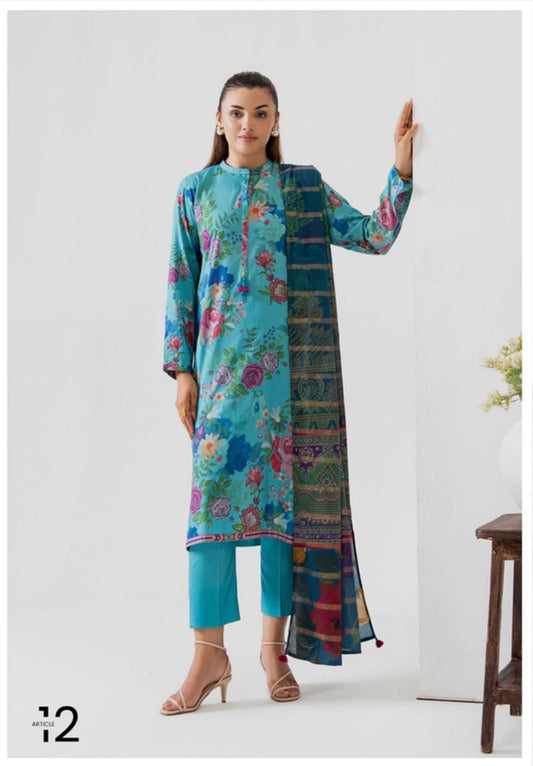 POPPIN BY GUL JEE PRINTED LINEN