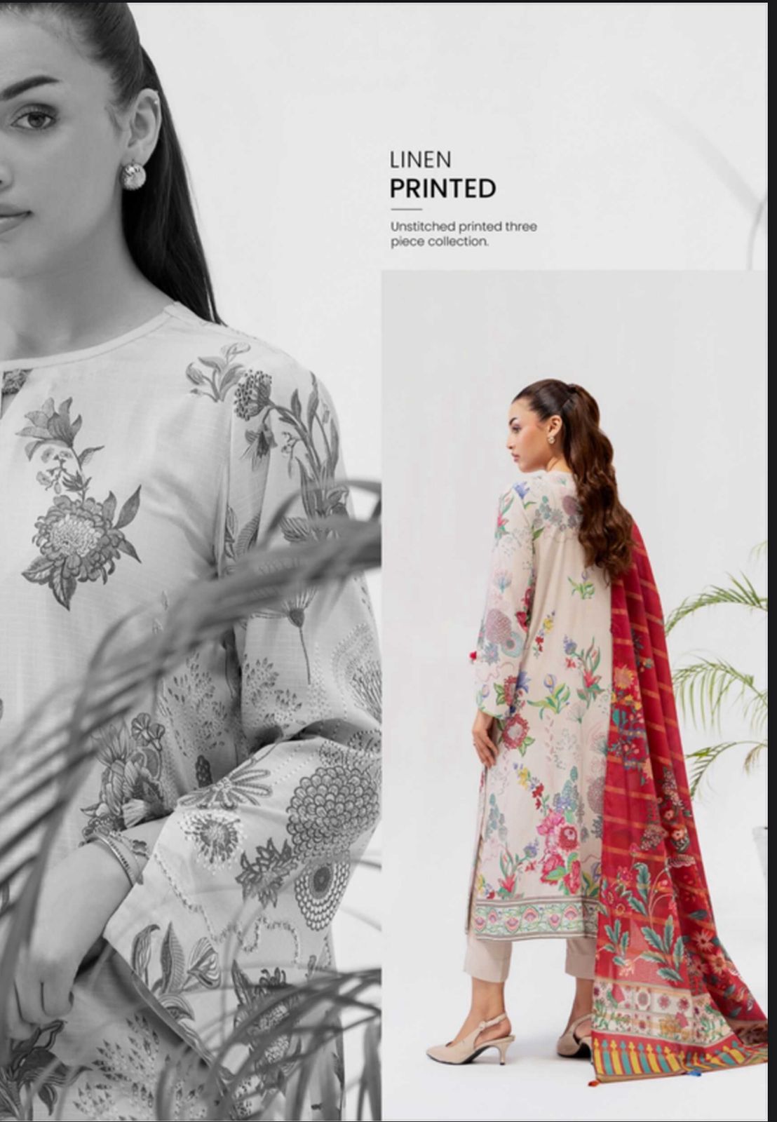 POPPIN BY GUL JEE PRINTED LINEN