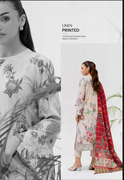 POPPIN BY GUL JEE PRINTED LINEN