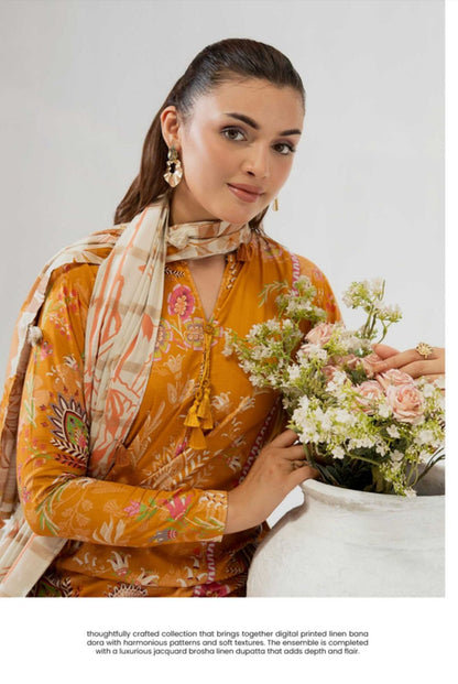POPIN BY GUL JEE PRINTED LINEN