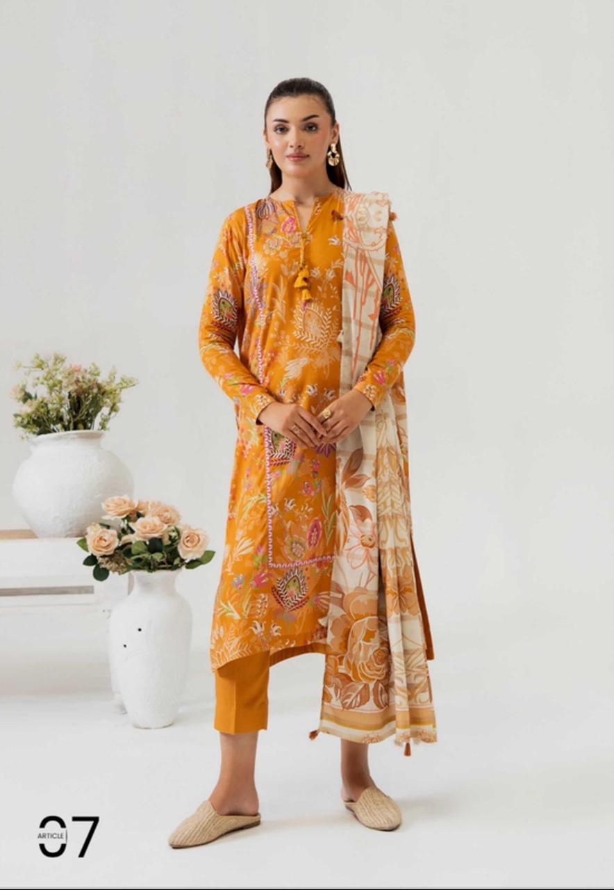 POPIN BY GUL JEE PRINTED LINEN