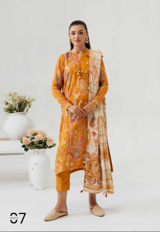 POPIN BY GUL JEE PRINTED LINEN