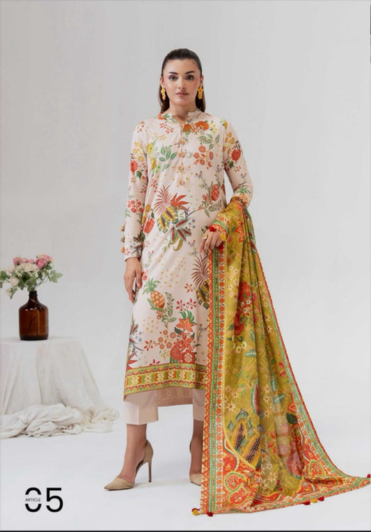 POPPIN BY GULL JEE PRINTED LINEN