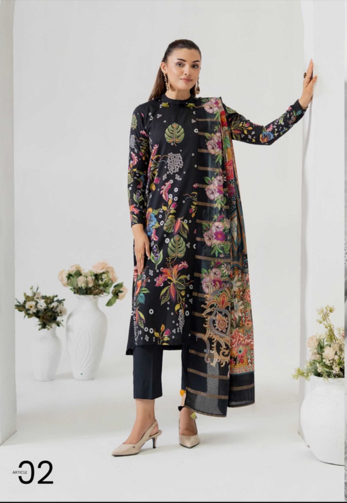 POPPIN BY GULL JEE PRINTED LINEN