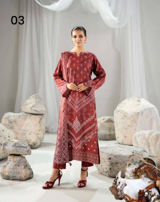 CHUNRI BY GULL JEE PRINTED LINEN