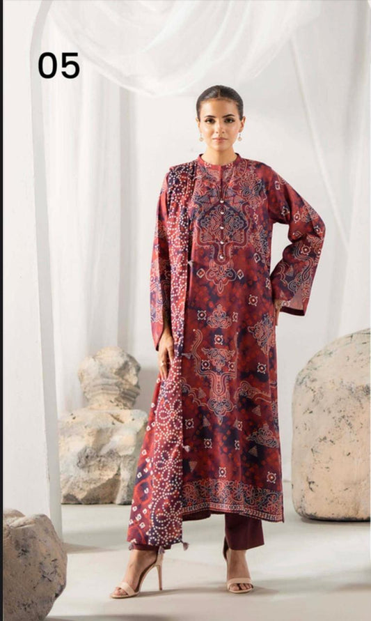 CHUNRI BY GULL JEE PRINTED  LINEN