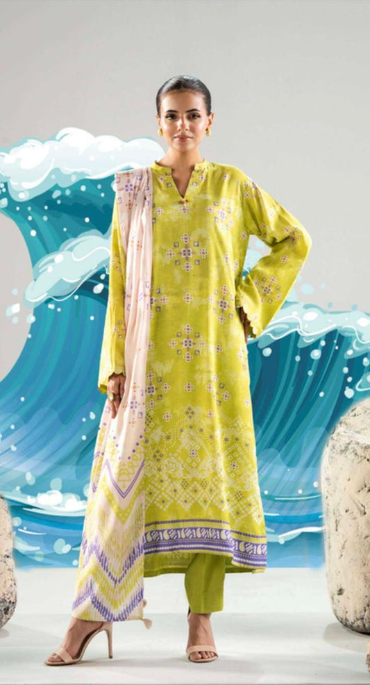 CHUNRI BY GULL JEE PRINTED LINEN