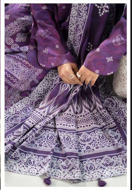 CHUNRI BY GULL JEE PRINTED LINEN