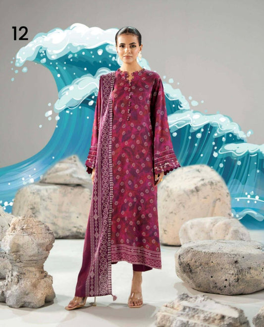 CHUNRI BY GULL JEE PRINTED LINEN