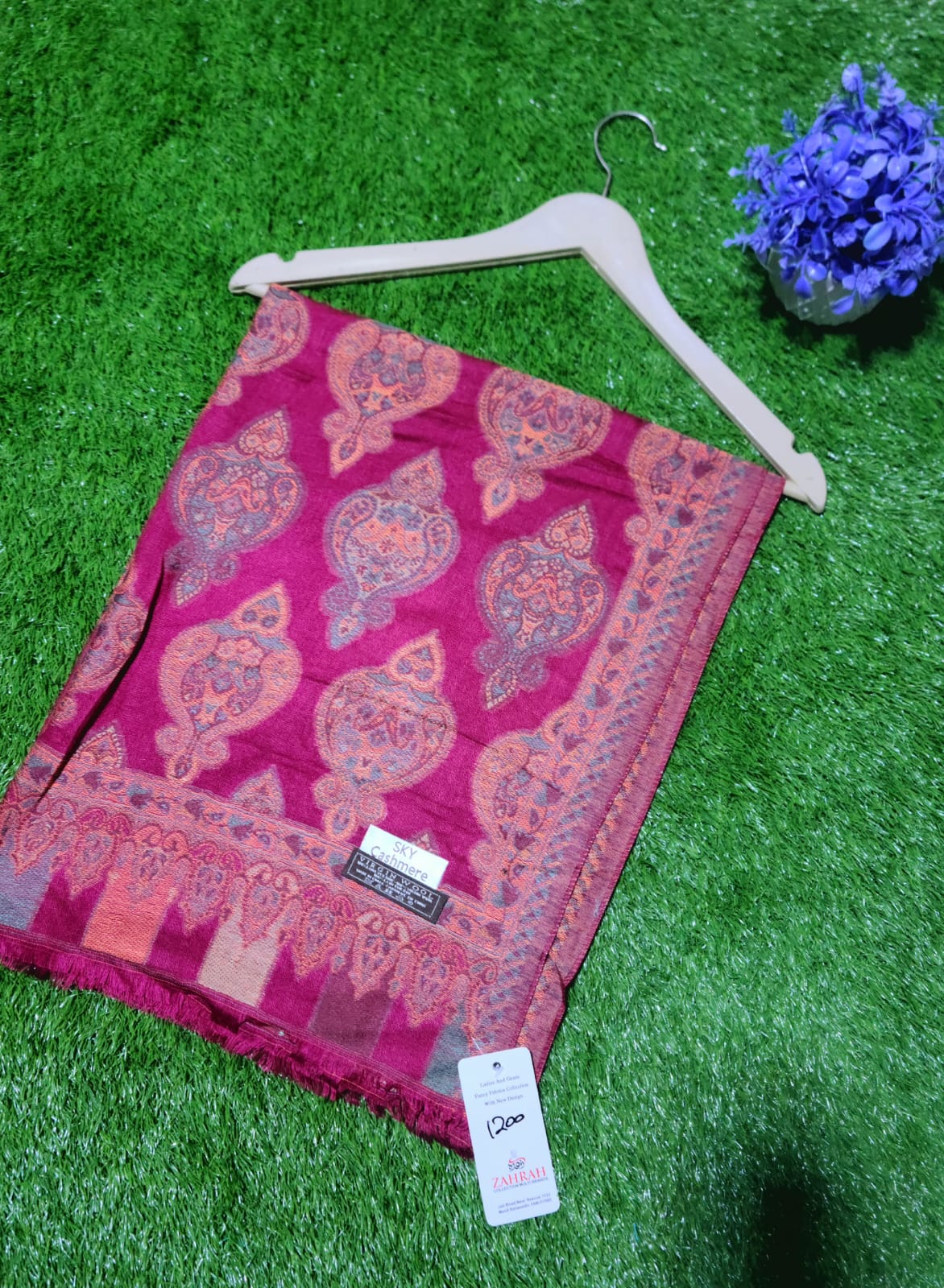 KASHMIRI KANI WORK MINI SHAWLS