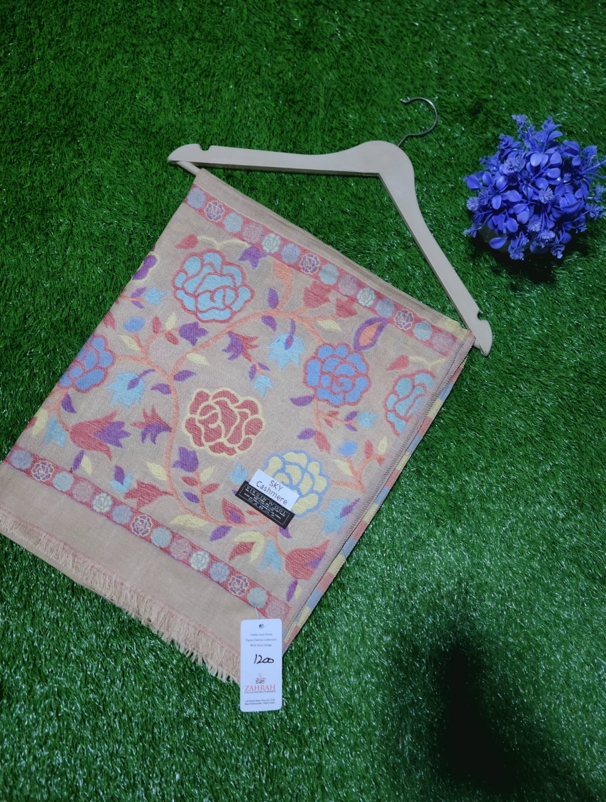 KASHMIRI KANI WORK MINI SHAWLS