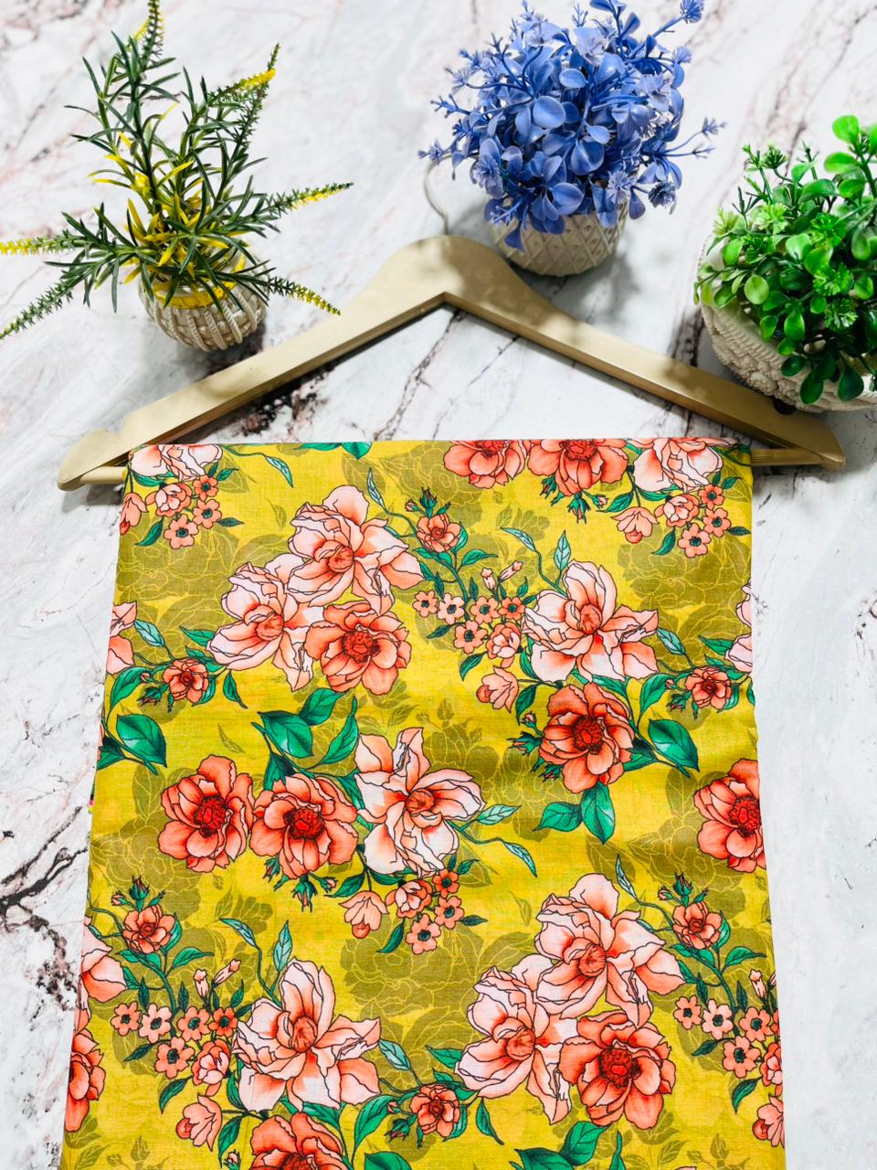 Imported Printed Lawn 2pc Same Shirt & Trouser
