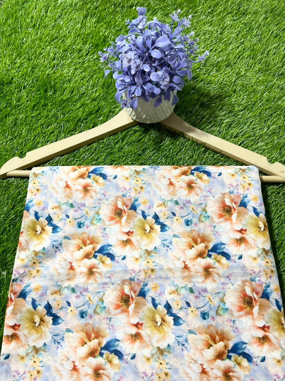 Imported Printed Lawn 2pc Same Shirt & Trouser