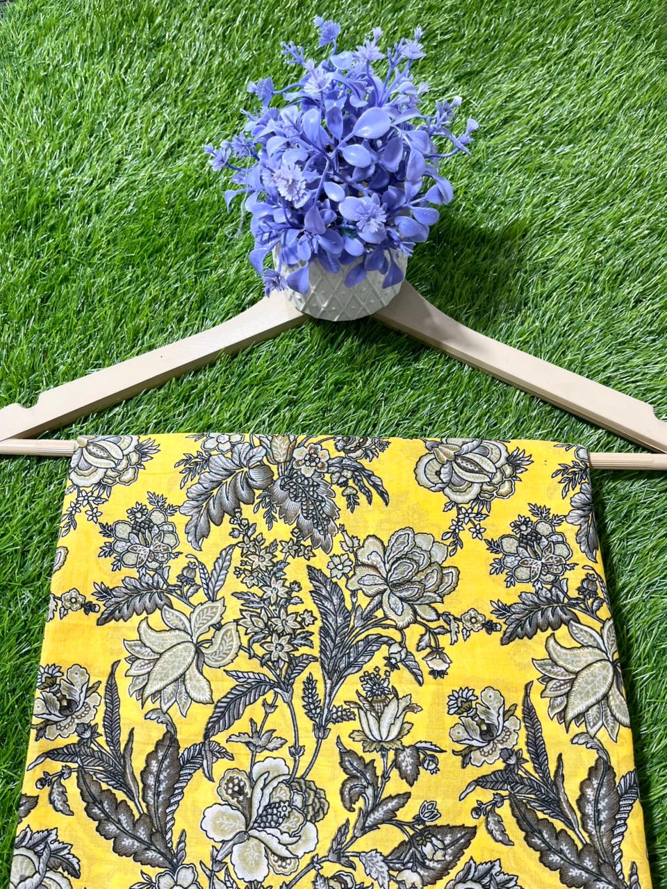 Imported Printed Lawn 2pc Same Shirt & Trouser